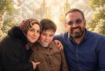 28/04/2026 - FAMÍLIA BRASILEIRA MORTA NO LÍBANO - A brasileira Manal Jaafar, de 47 anos, mãe do menino Ali Ghassan Nader, de 11 anos, e o pai da família, o libanês Ghassan Nader, de 57 anos. Foto: Manal Jaafar/Arquivo Pessoal