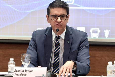 Paulo Pinto/Agência Brasil São Paulo (SP), 02/07/2026. - O presidente da FENABRAVE, Arcelio Júnior, durante coletiva de Imprensa aonde apresenta o balanço do primeiro semestre. Foto: Paulo Pinto/Agencia Brasil