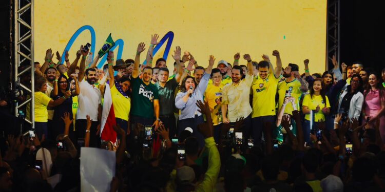PL oficializa Maria do Carmo e Alberto Neto e lança chapa ao Governo do Amazonas