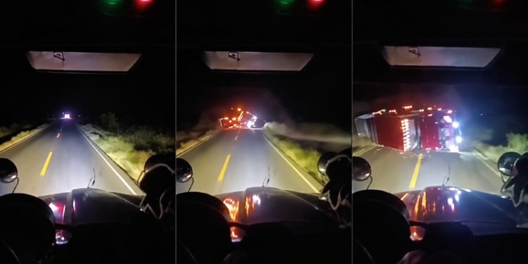 Coincidência ? Música faz pré-anúncio sobre morte de caminhoneiro em estrada no México Coincidência ? Música faz pré-anúncio sobre morte de caminhoneiro em estrada no México