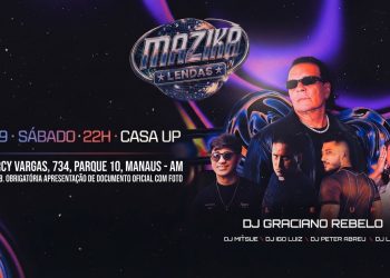 Casa Up recebe a festa Mazika Lendas neste sábado com line-up de peso