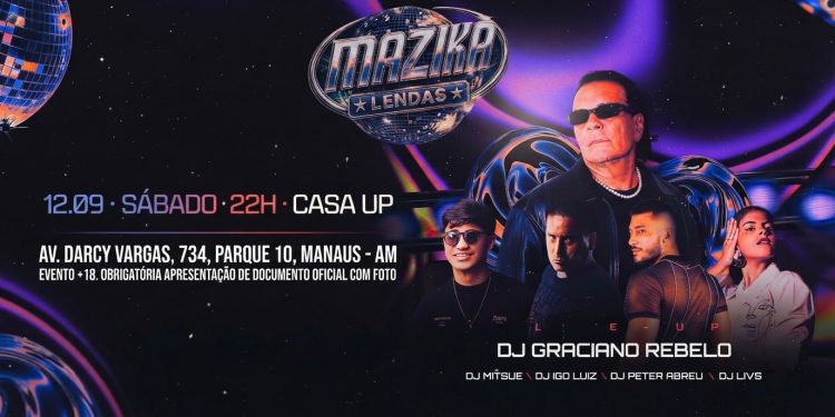 Casa Up recebe a festa Mazika Lendas neste sábado com line-up de peso Casa Up recebe a festa Mazika Lendas neste sábado com line-up de peso