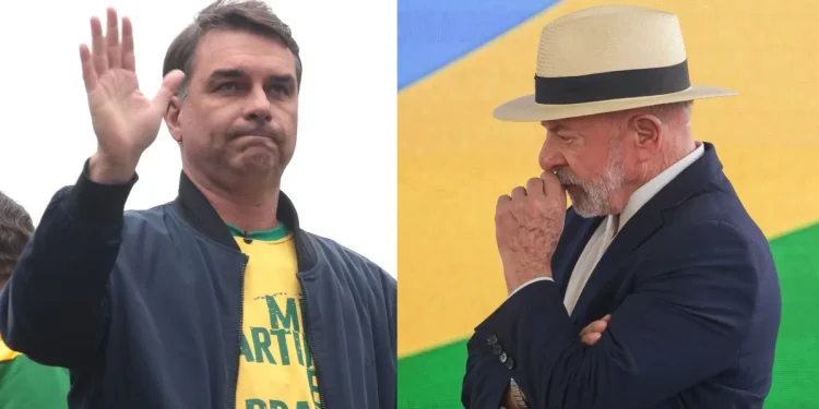 Flávio Bolsonaro aposta no voto silencioso para conter reação de Lula na reta final Flávio Bolsonaro aposta no voto silencioso para conter reação de Lula na reta final